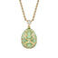 Guilloché Enamel Petite Egg Pendant