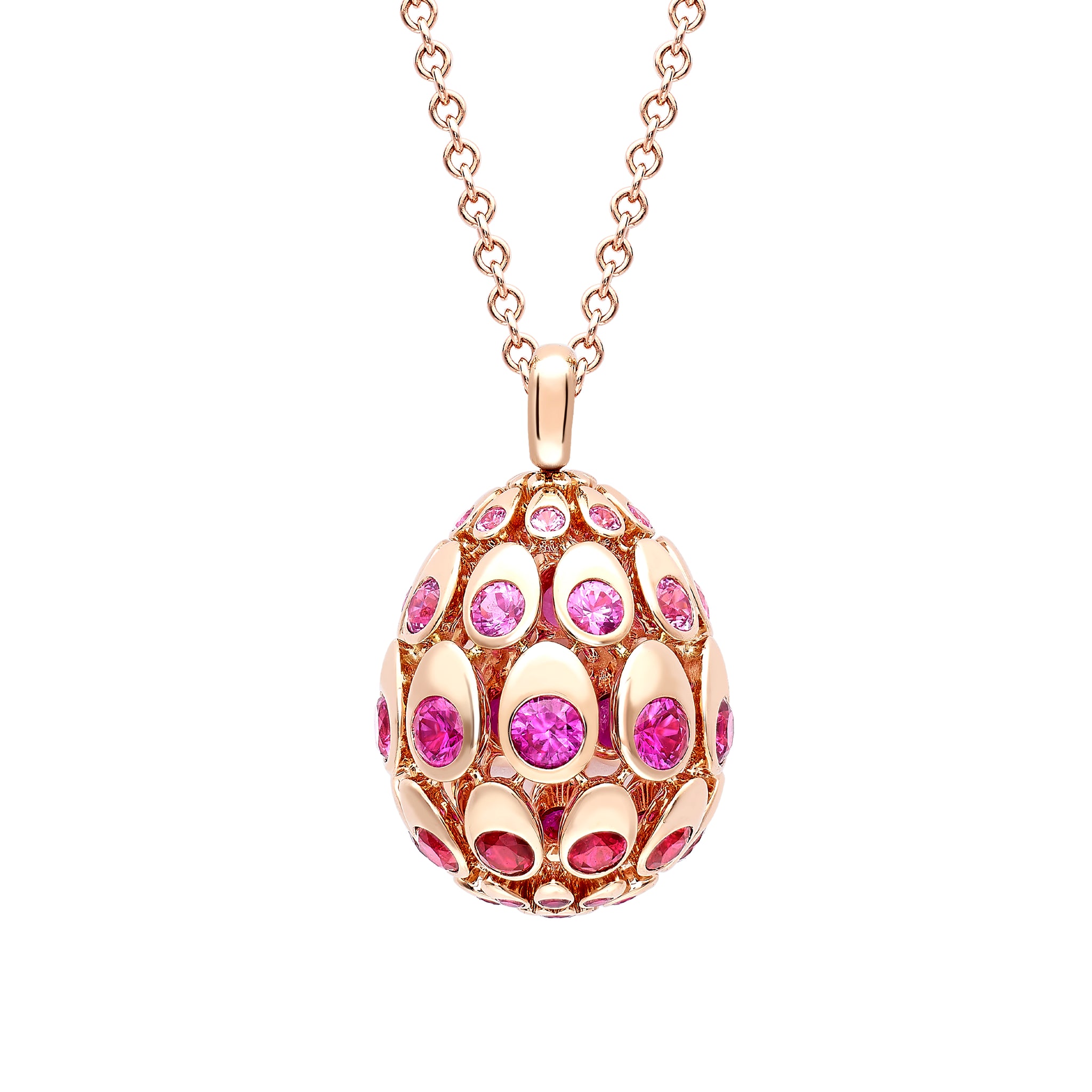 Cosmic Curve Egg Pendant