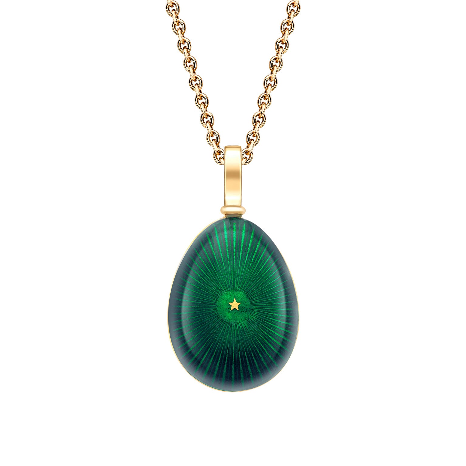 Starburst Egg Pendant