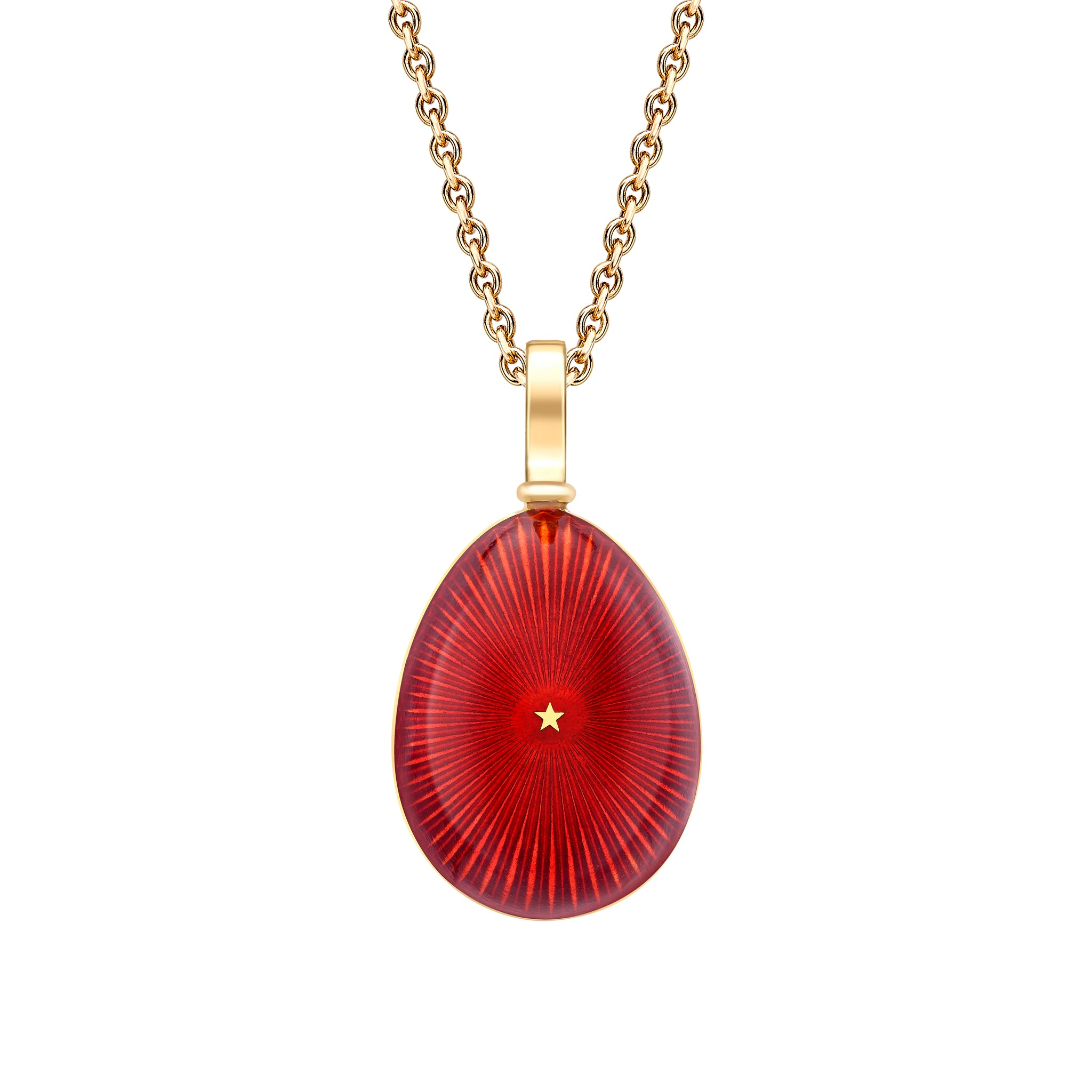 Starburst Egg Pendant