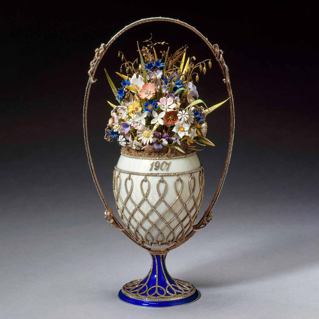 Basket of Flowers Egg