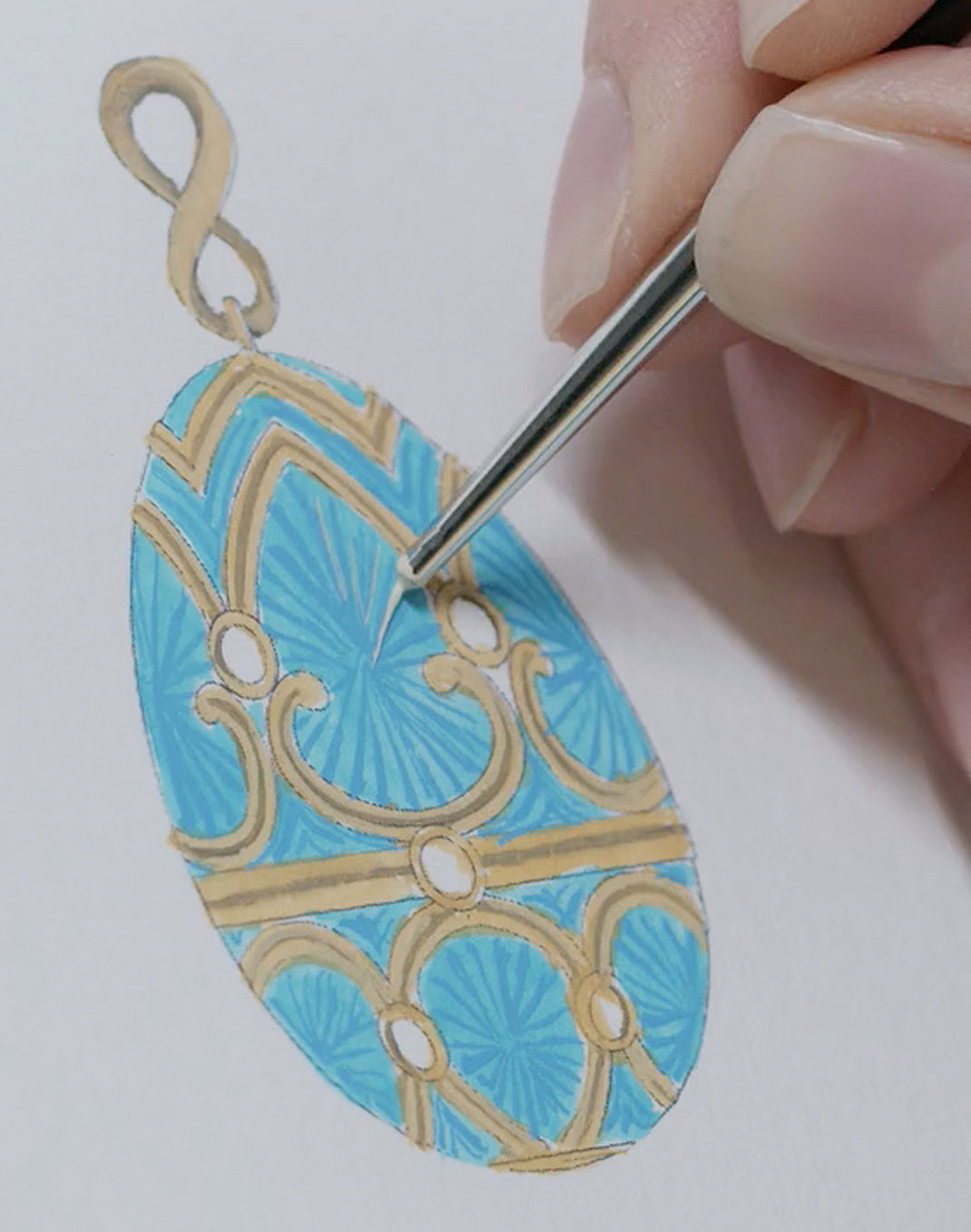 Concept art of the egg locket