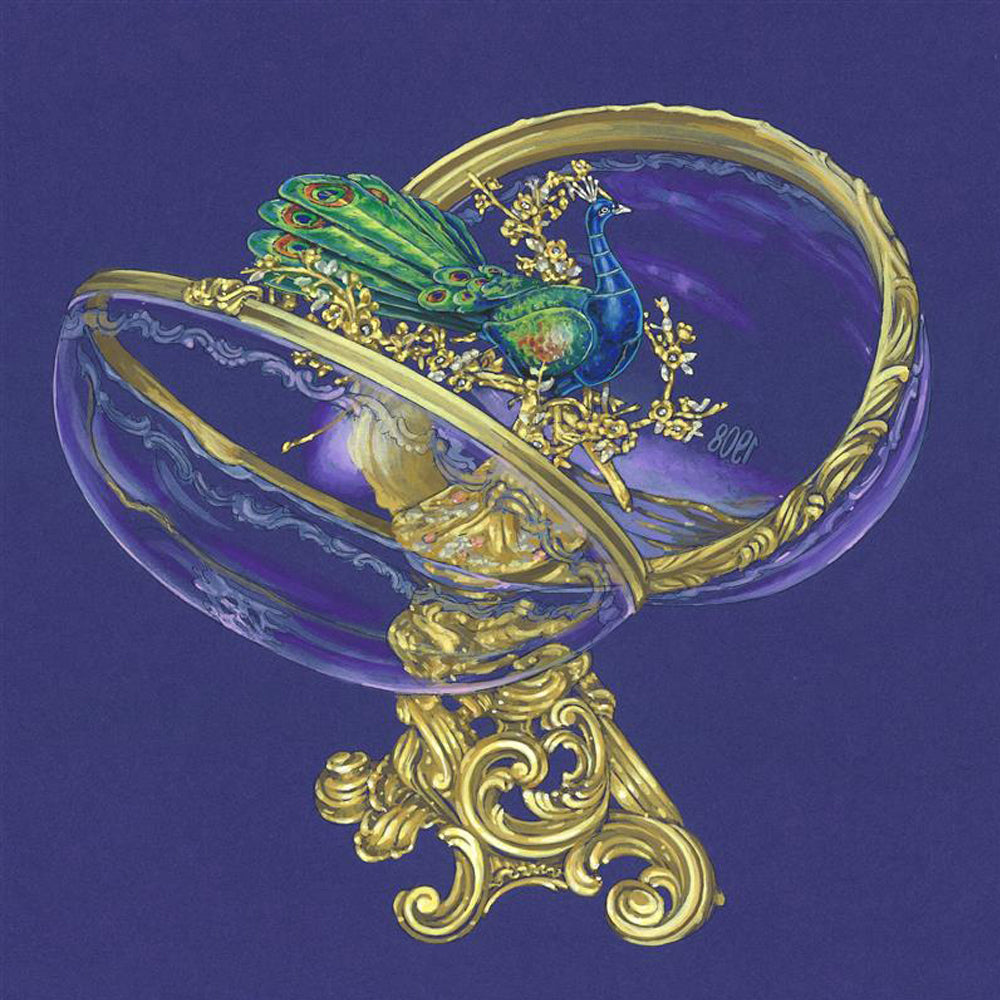 Fabergé Imperial Peacock Egg Objet
