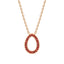 Ruby Sasha Egg Pendant