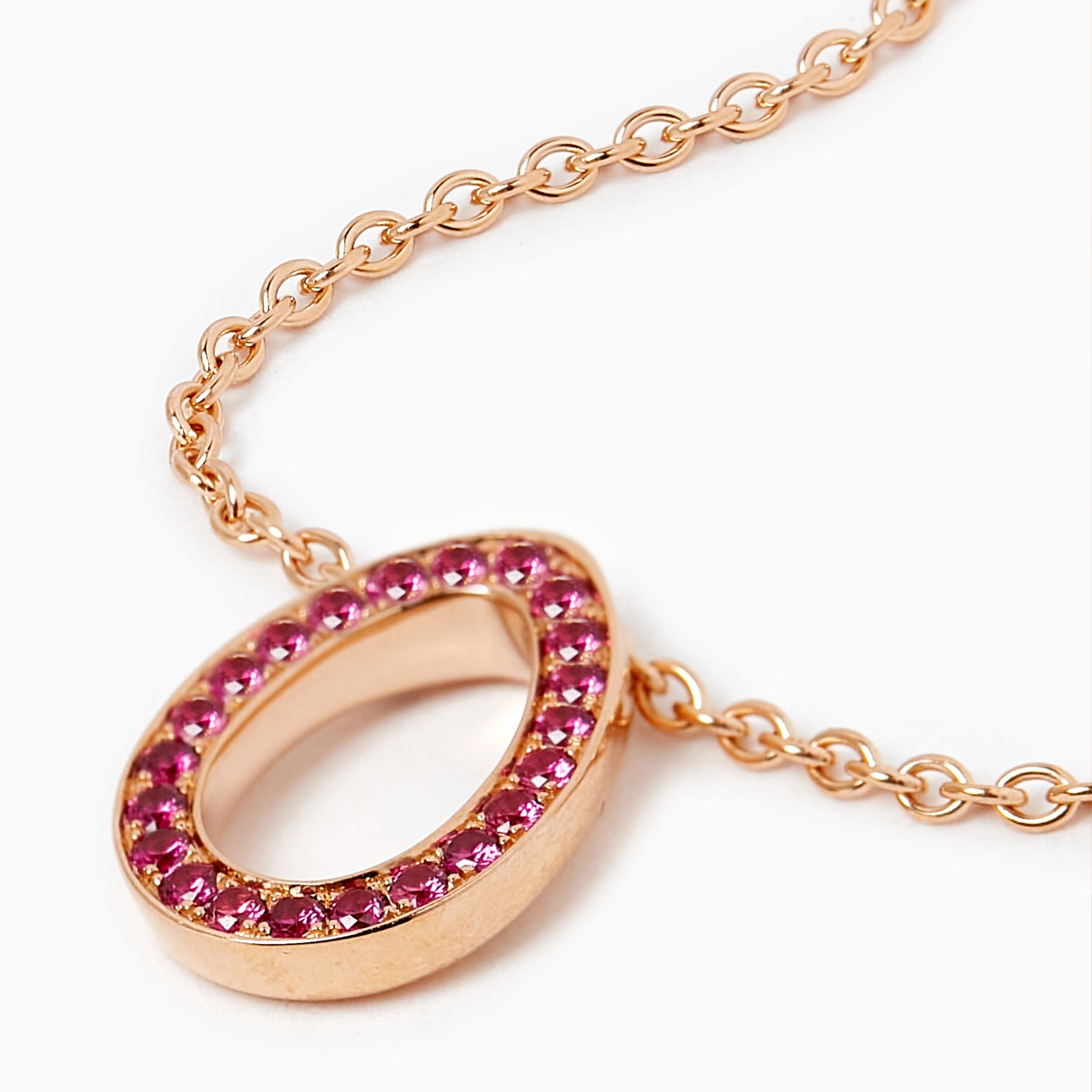 Ruby Sasha Egg Pendant