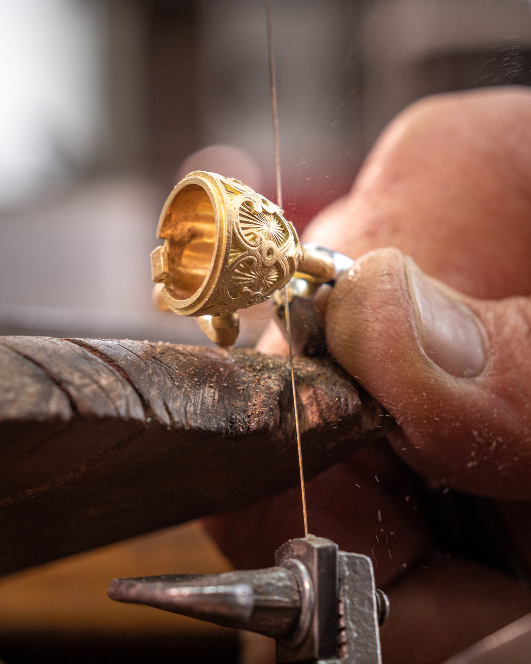 Removing the gold form