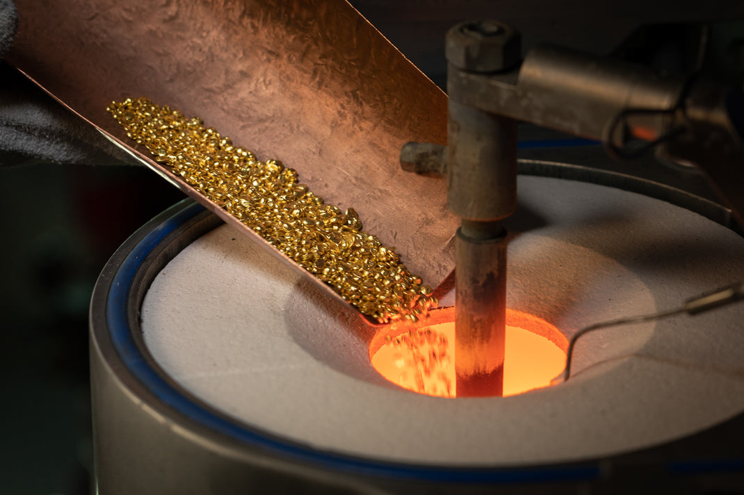 Melting the gold