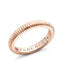 Rose Gold Fluted Ring | Fabergé