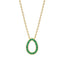 Yellow Gold Emerald Egg Pendant | Fabergé