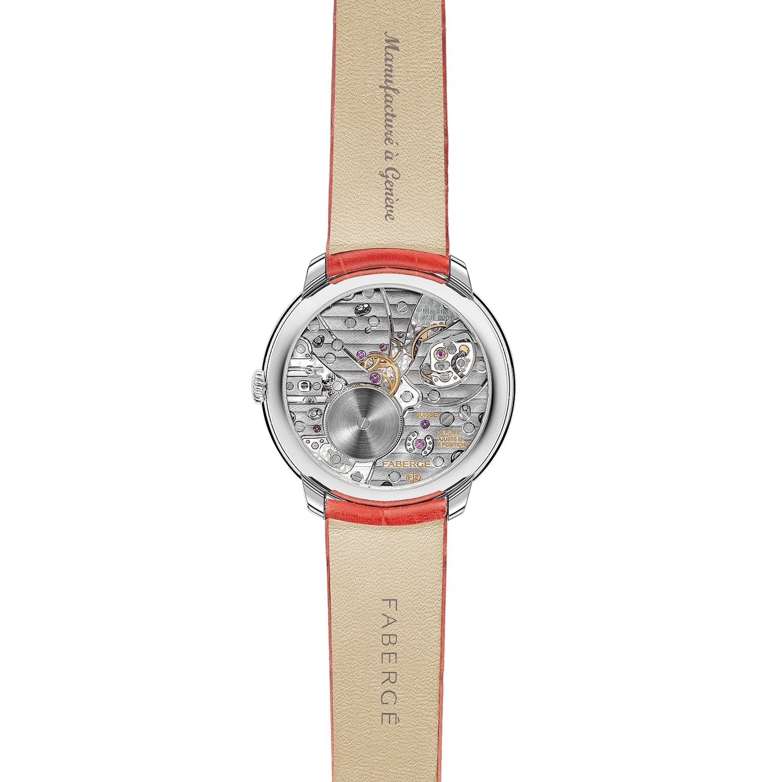 FABERGÉ WATCH – LADY COMPLIQUÉE PEACOCK RUBY WATCH