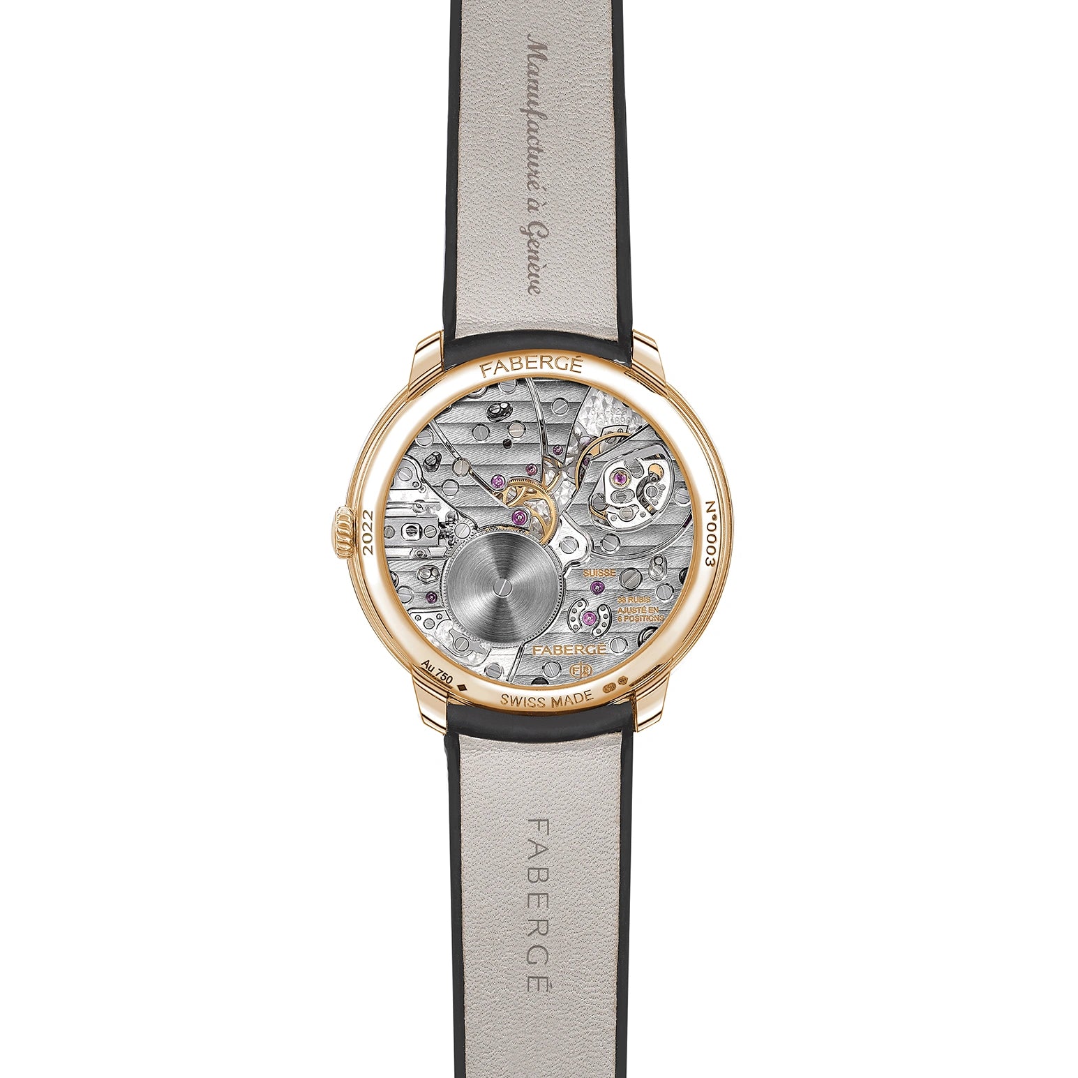 Lady-Compliquée-Peacock-Rose Gold-Black-Timepiece-Faberge