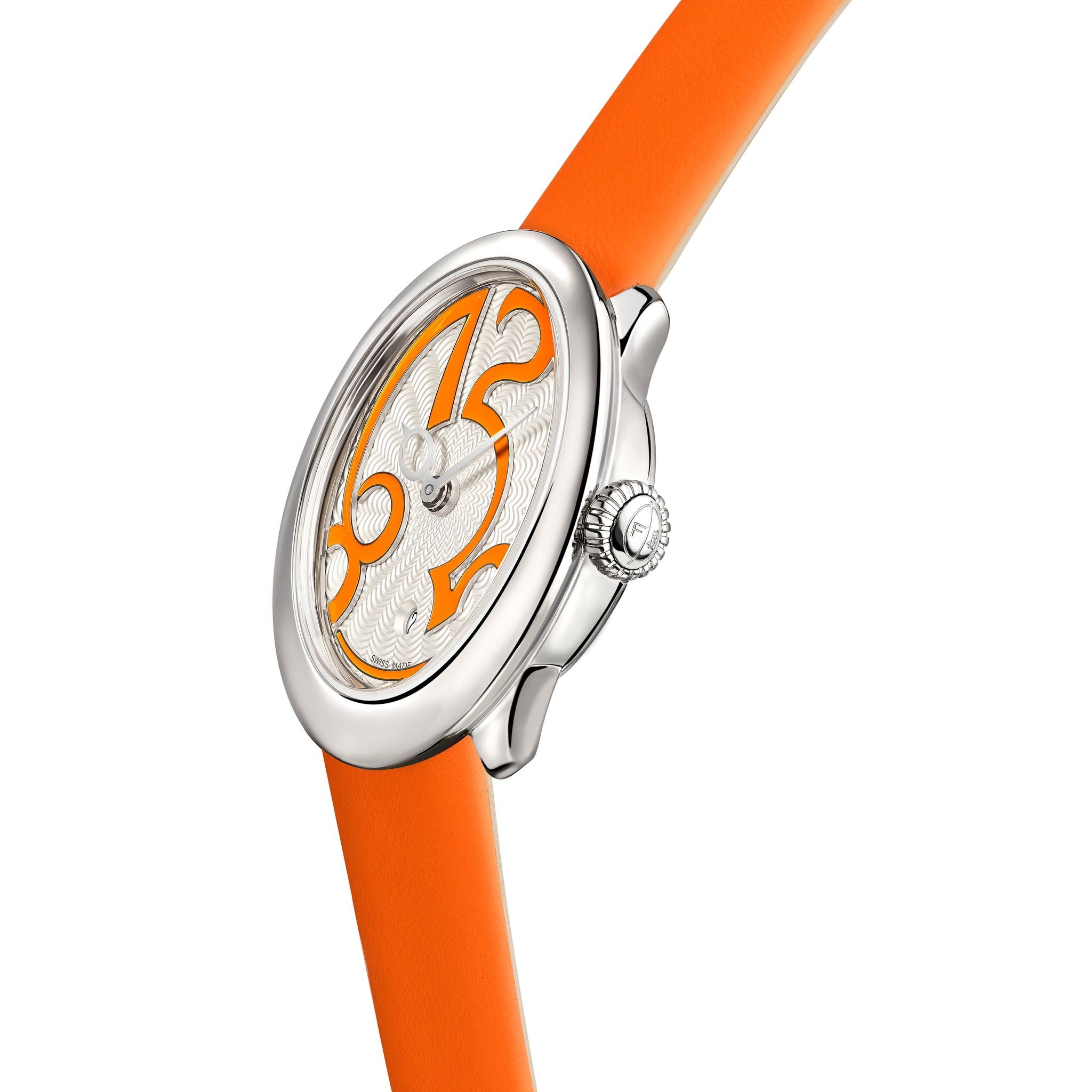 Eggsistence ST Orange Numerals Watch