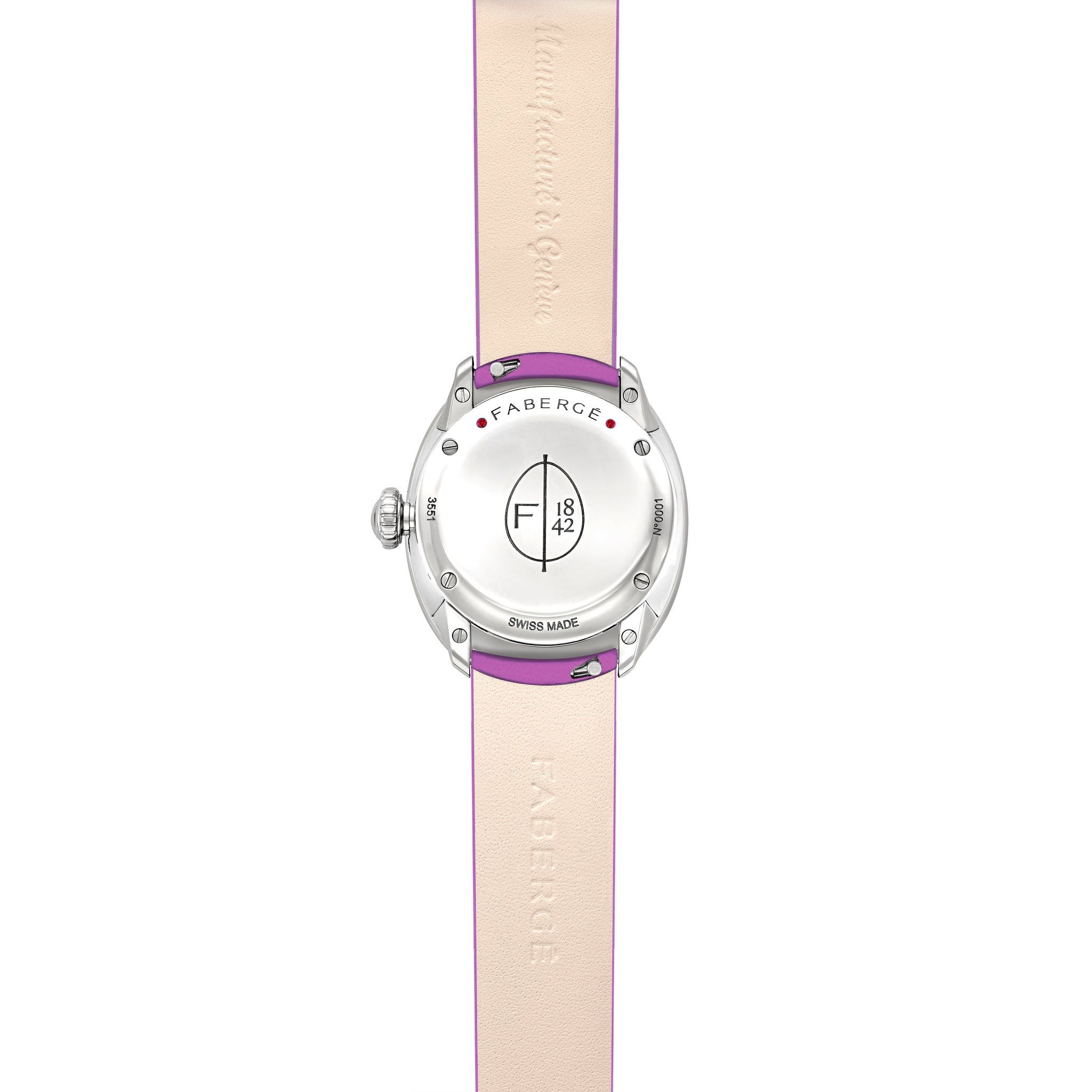 Eggsistence ST Pink Numerals Watch
