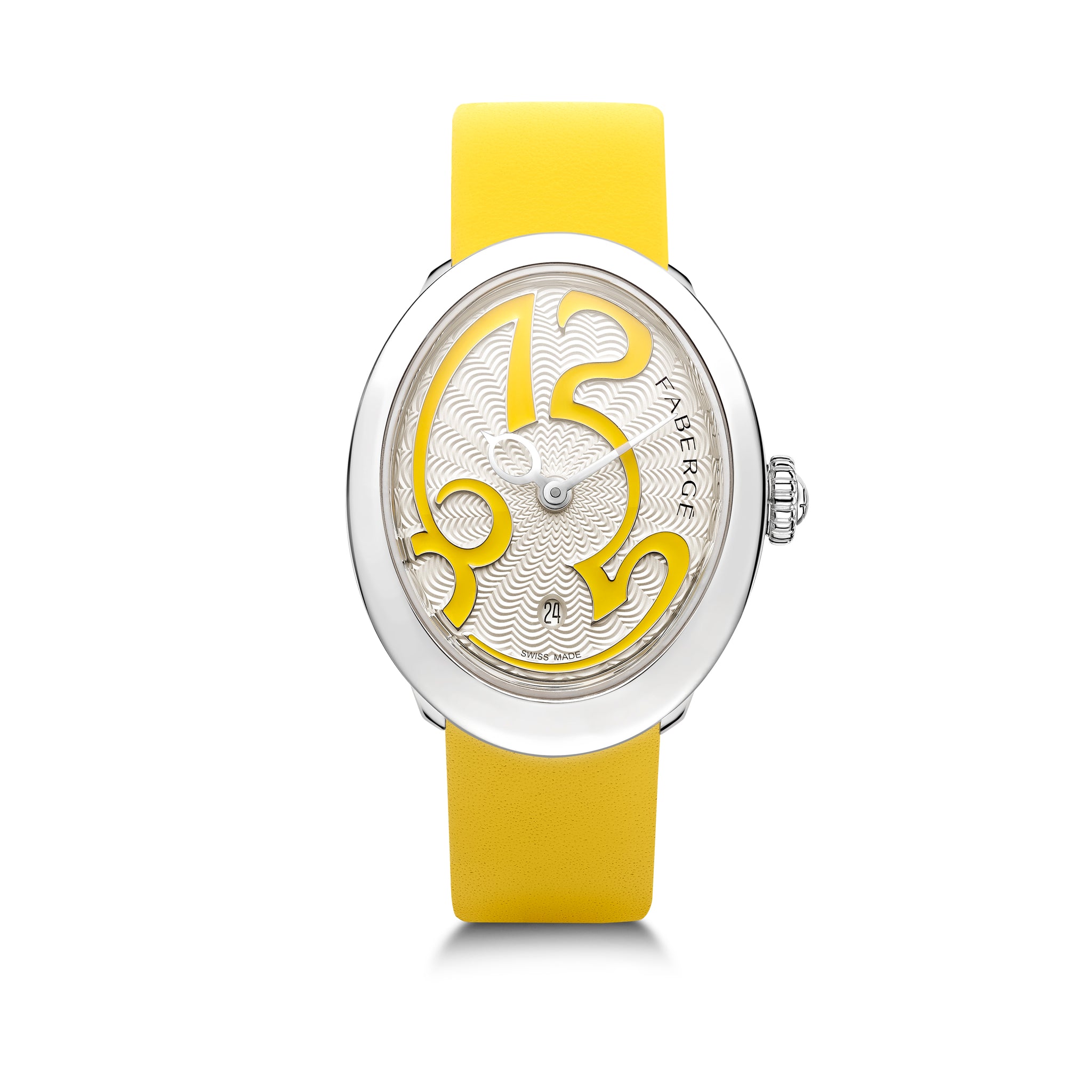 Eggsistence ST Yellow Numerals Watch