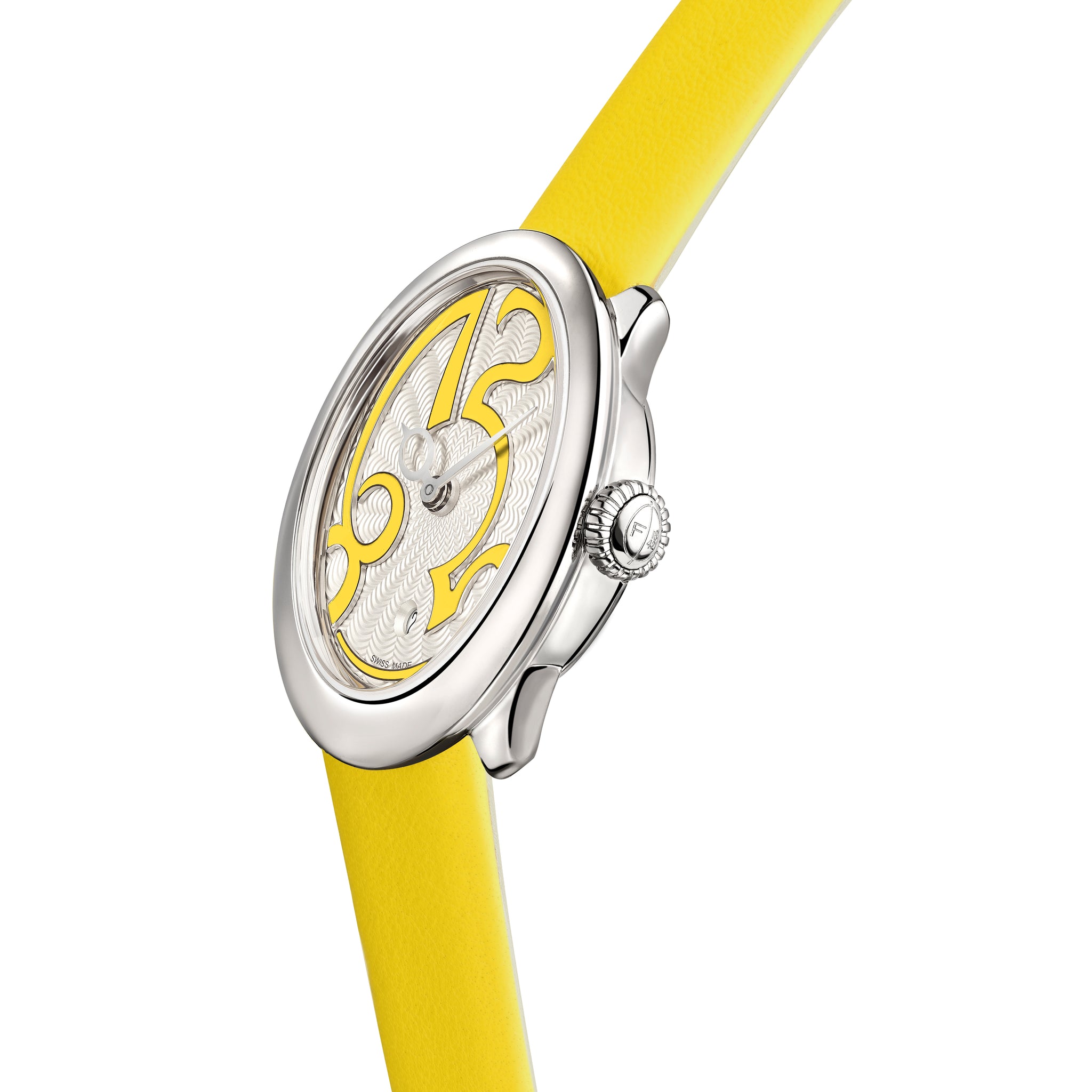 Eggsistence ST Yellow Numerals Watch