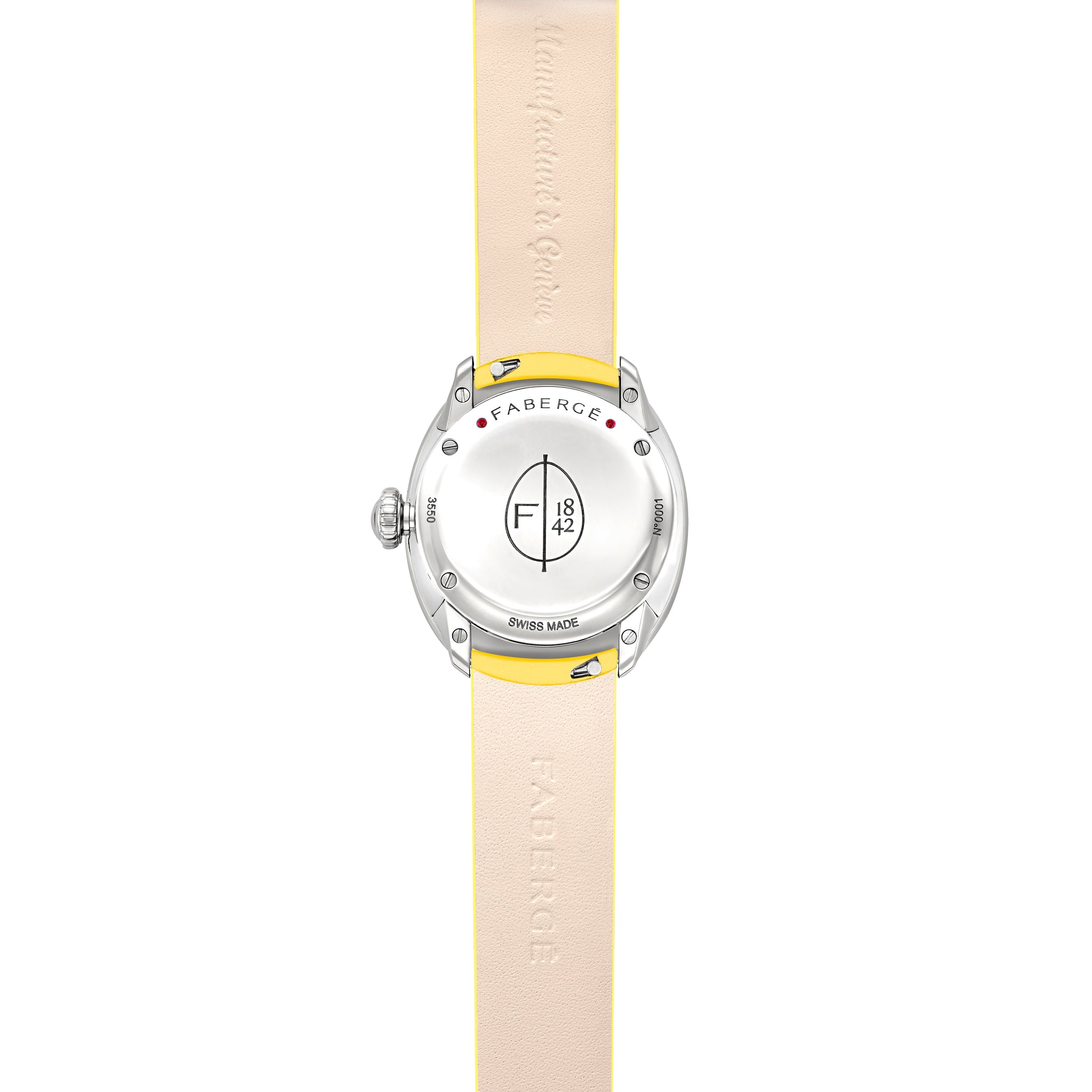 Eggsistence ST Yellow Numerals Watch