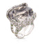 White Gold 51.09ct Tourmaline Ring With Diamonds & Green Sapphires | Fabergé