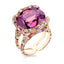 Yellow Gold 18.81ct Spinel Ring With Diamonds & Coloured Gemstones | Fabergé