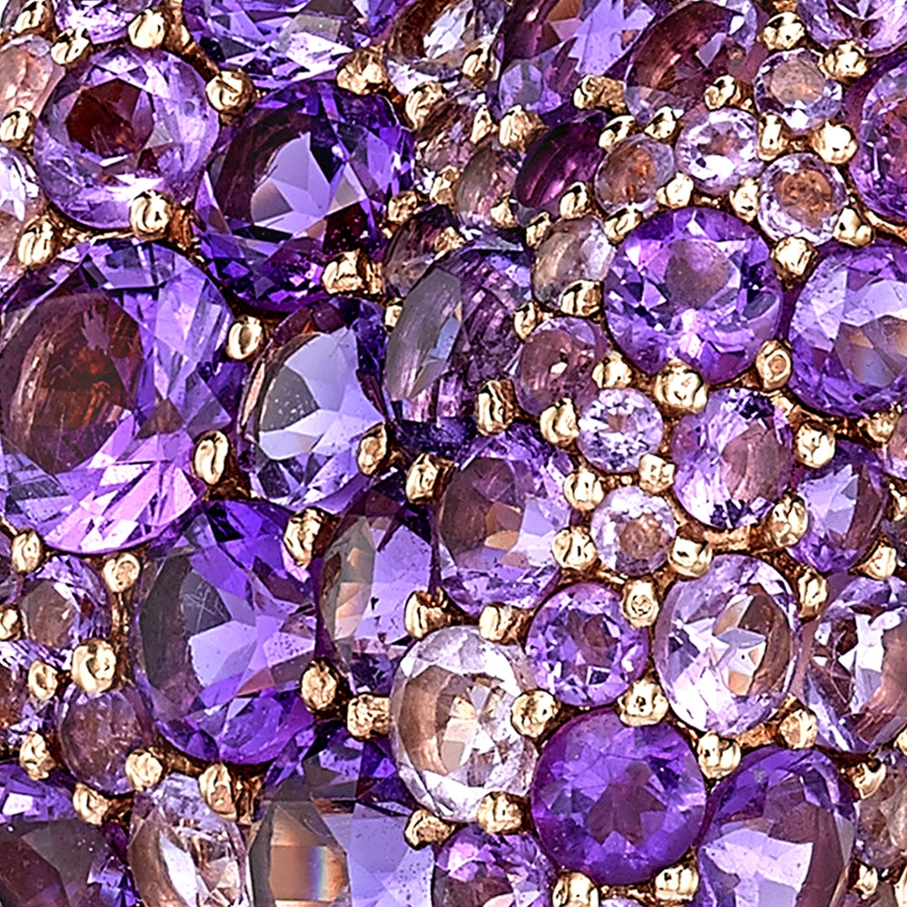 Rose Gold Amethyst Grand Ring | Fabergé