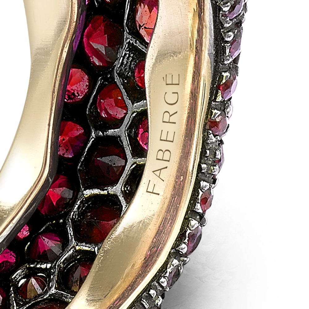 Yellow Gold Ruby Grand Ring | Fabergé