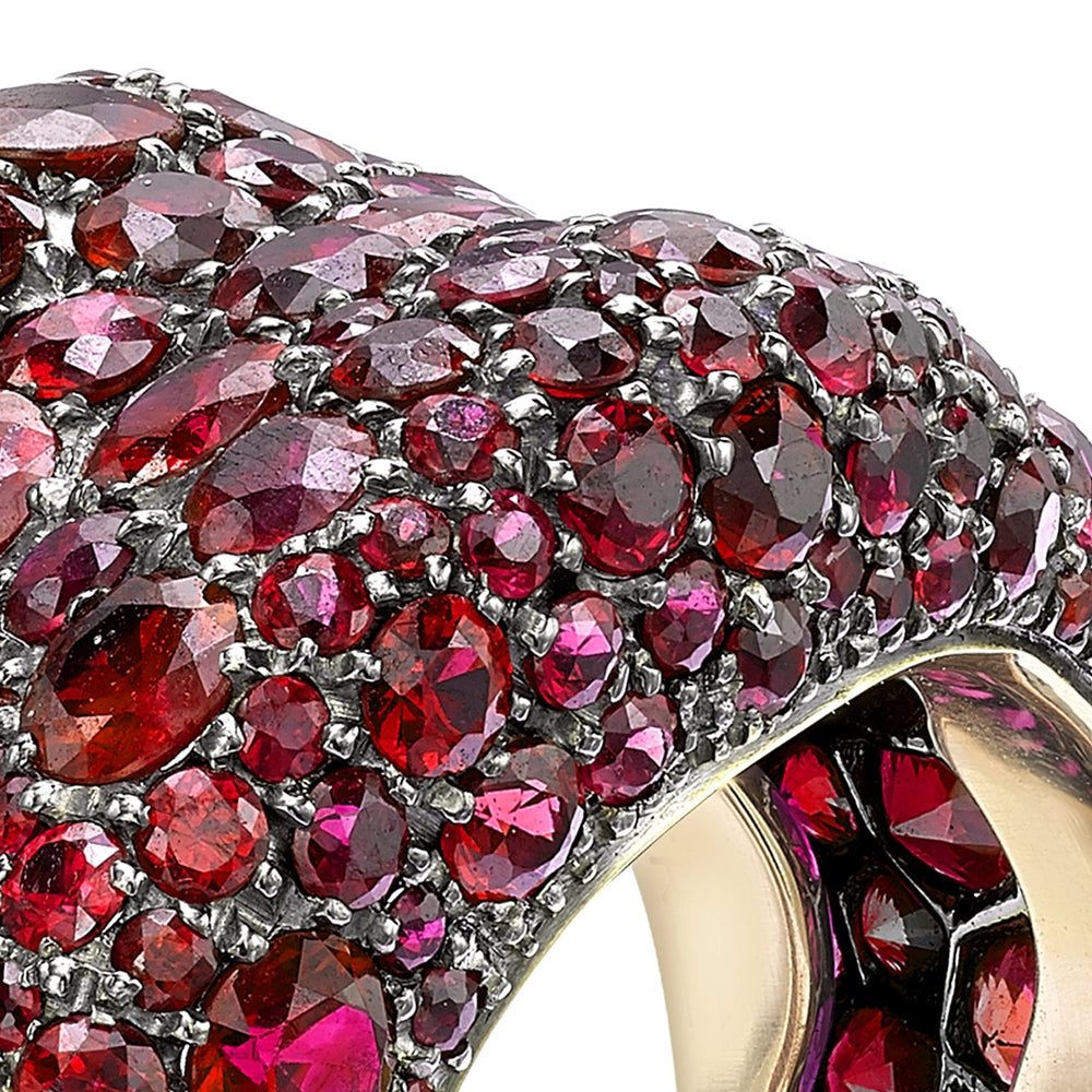 Yellow Gold Ruby Grand Ring | Fabergé