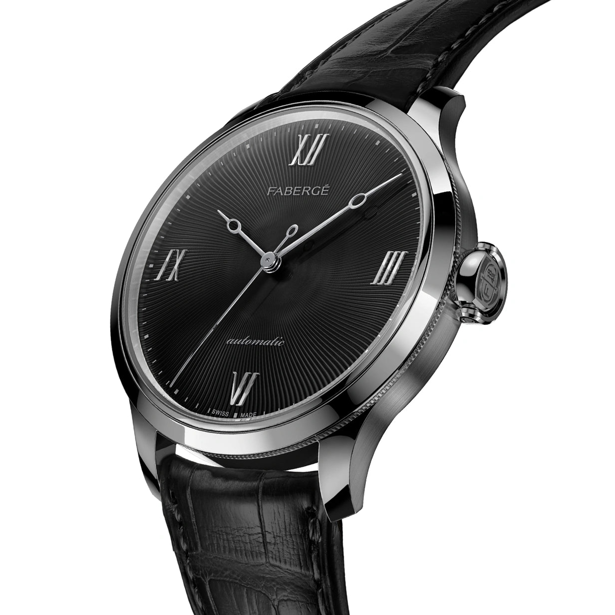 aberge Men’s Watch - Fabergé Altruist Black Timepiece