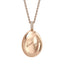 Rose Gold I Love You Egg Pendant | Fabergé
