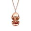 Rose Gold Red Lacquer & Ruby Set Shoe Surprise Locket | Fabergé