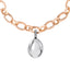White Gold Egg Charm