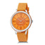 Ladies Watch – Fabergé Flirt 36MM 18 KARAT WHITE GOLD - ORANGE DIAL WATCH