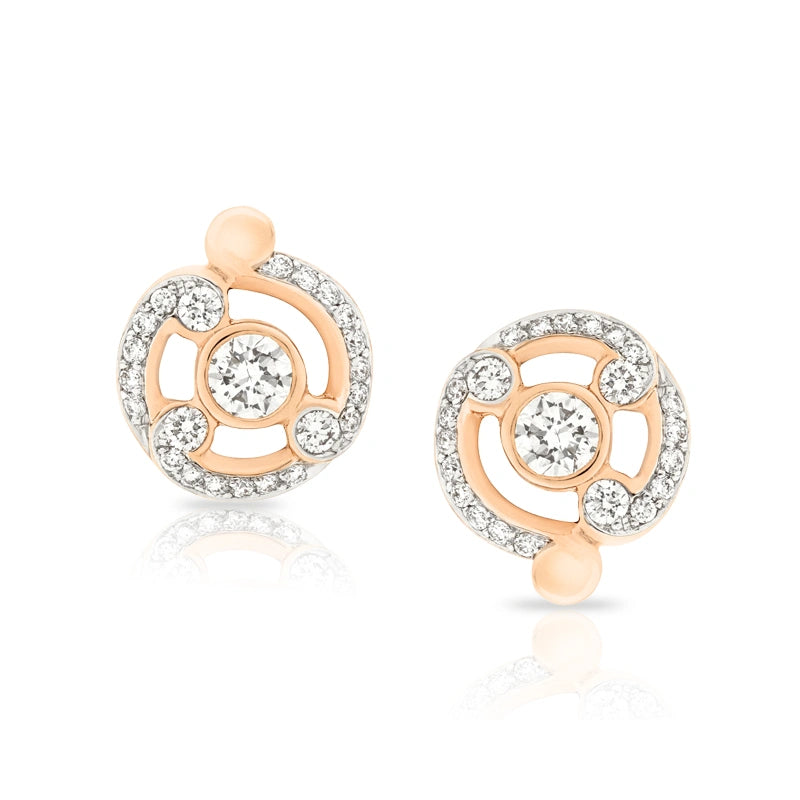 Gold Diamond Stud Earrings | Fabergé