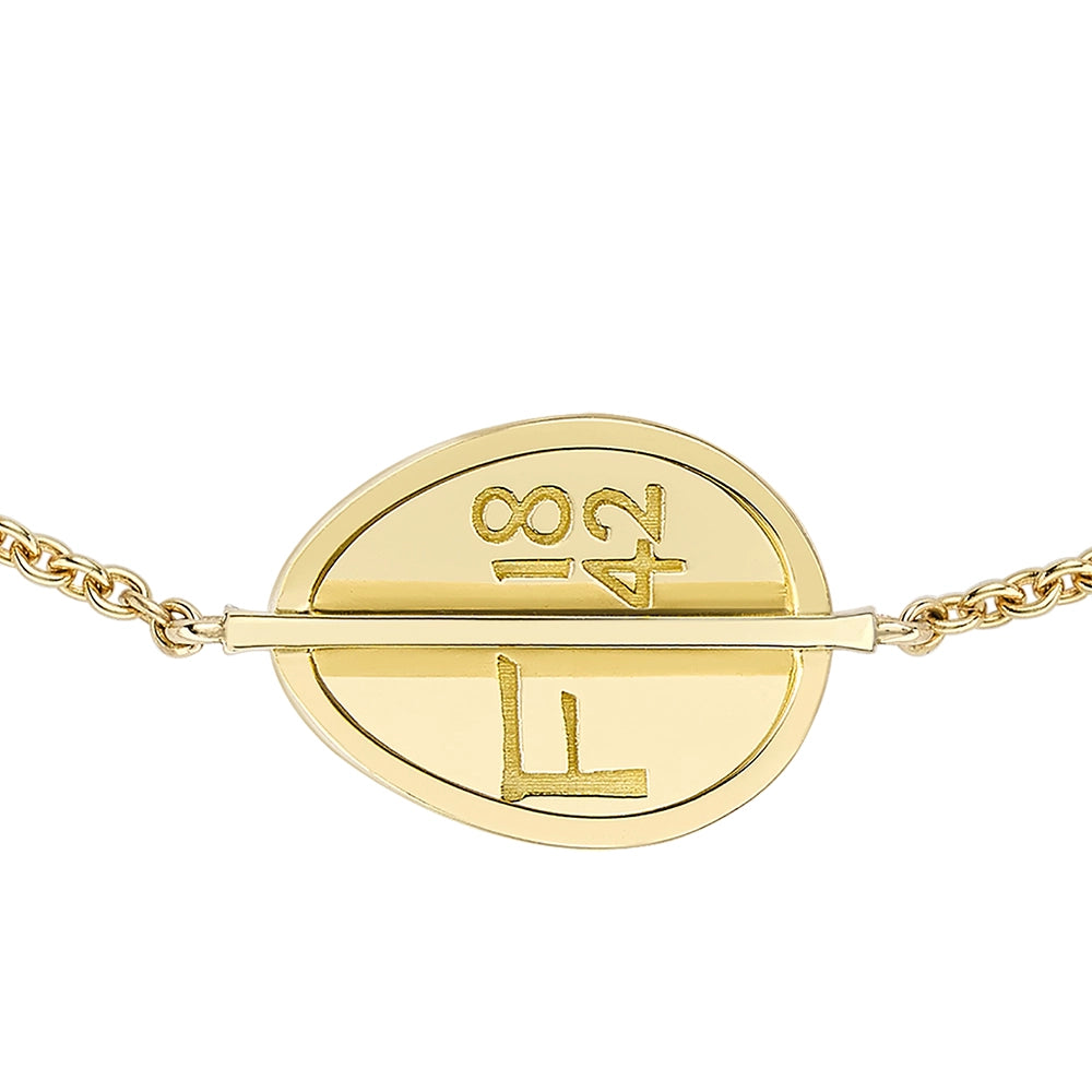 Yellow Gold & Diamond Egg Chain Bracelet | Fabergé