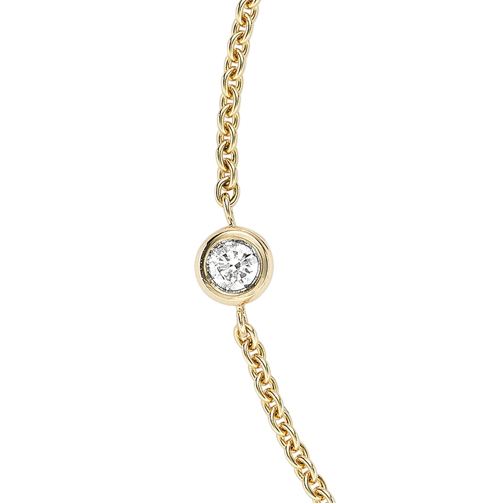 Yellow Gold & Diamond Egg Chain Bracelet | Fabergé