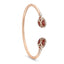 Rose Gold, Diamond & Red Enamel Open Bracelet | Fabergé