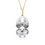 Yellow and White Gold Diamond and Black Enamel Seal Pup Surprise Locket | Fabergé