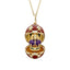 Yellow Gold Diamond & Red Guilloché Enamel Coronation Crown Surprise Locket | Fabergé