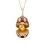 Yellow Gold Diamond & Red Guilloché Enamel Year Of The Rooster Surprise Locket | Fabergé