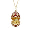 Yellow Gold Diamond & Red Guilloché Enamel Year Of The Tiger Surprise Locket | Fabergé