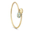 Yellow Gold, Diamond & Turquoise Enamel Crossover Bracelet | Fabergé