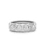 Brushed White Gold & Diamond Set Ring | Fabergé