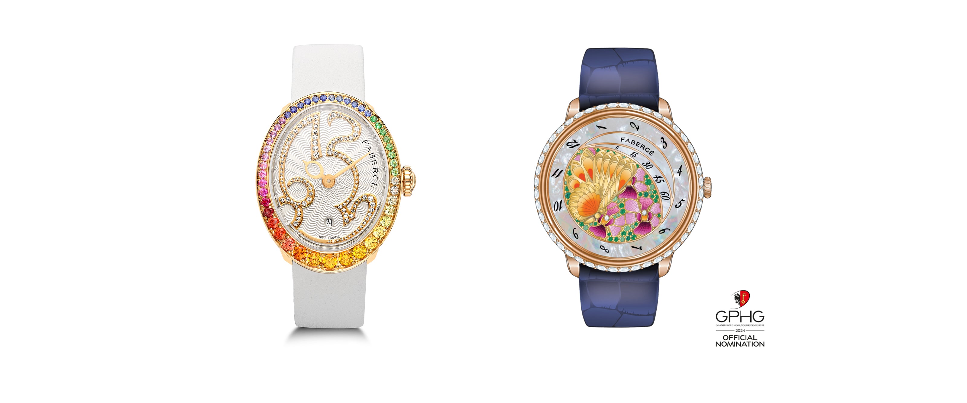 Fabergé is nominated for two GPHG Awards