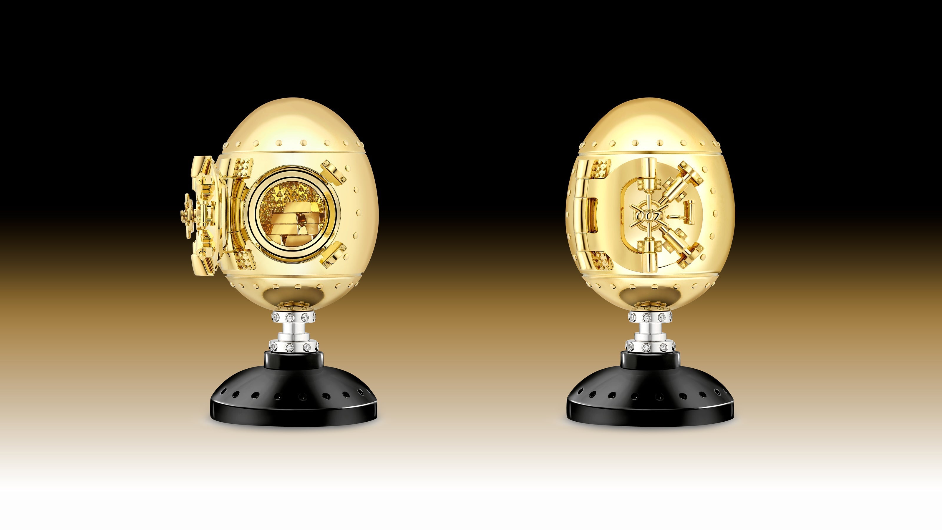 Fabergé x 007 Goldfinger Egg Objet