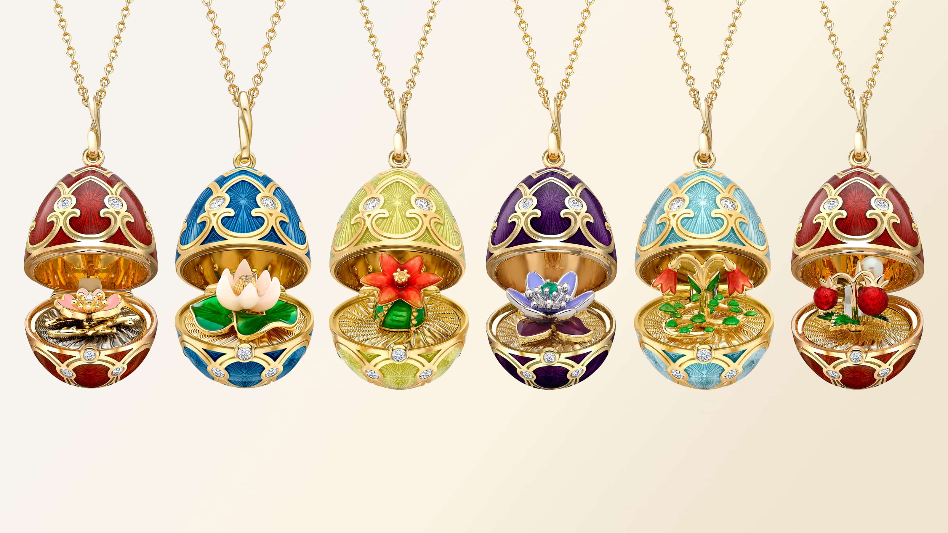 Fabergé In Bloom Lockets