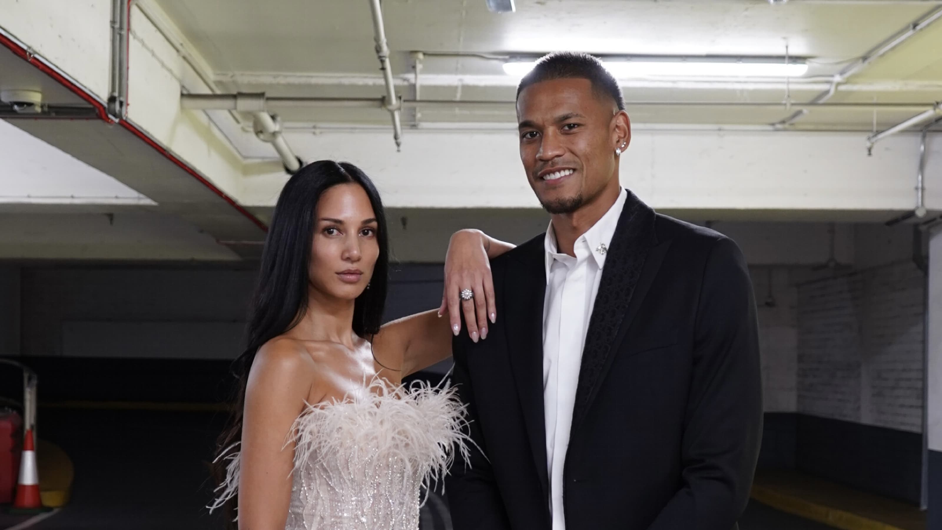 Marrion Areola wears Fabergé during London Fashion Week