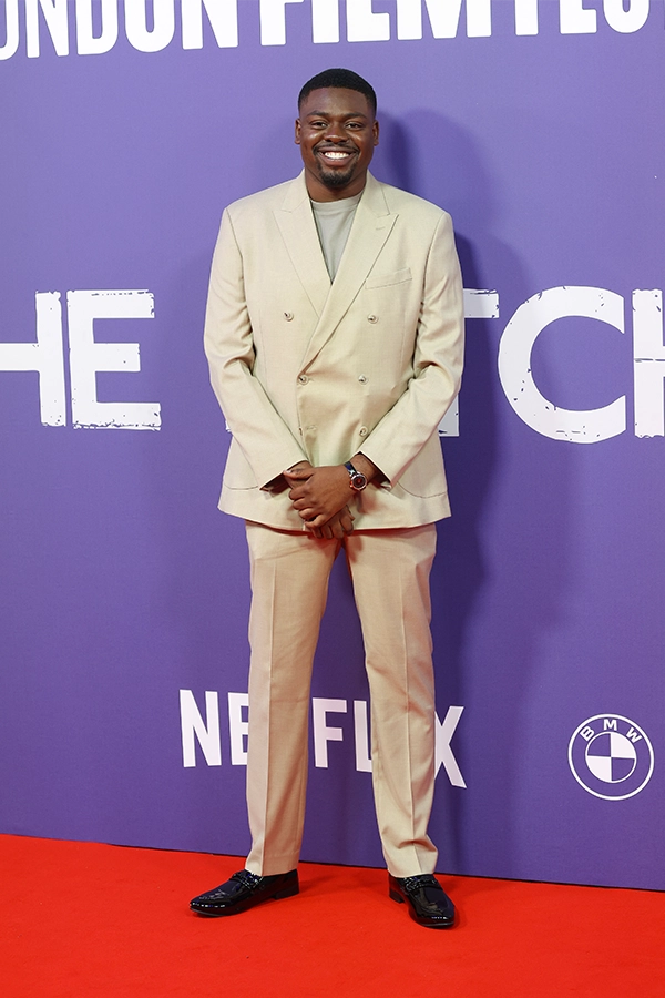 Demmy Ladipo wears Fabergé at the 67th BFI London Film Festival