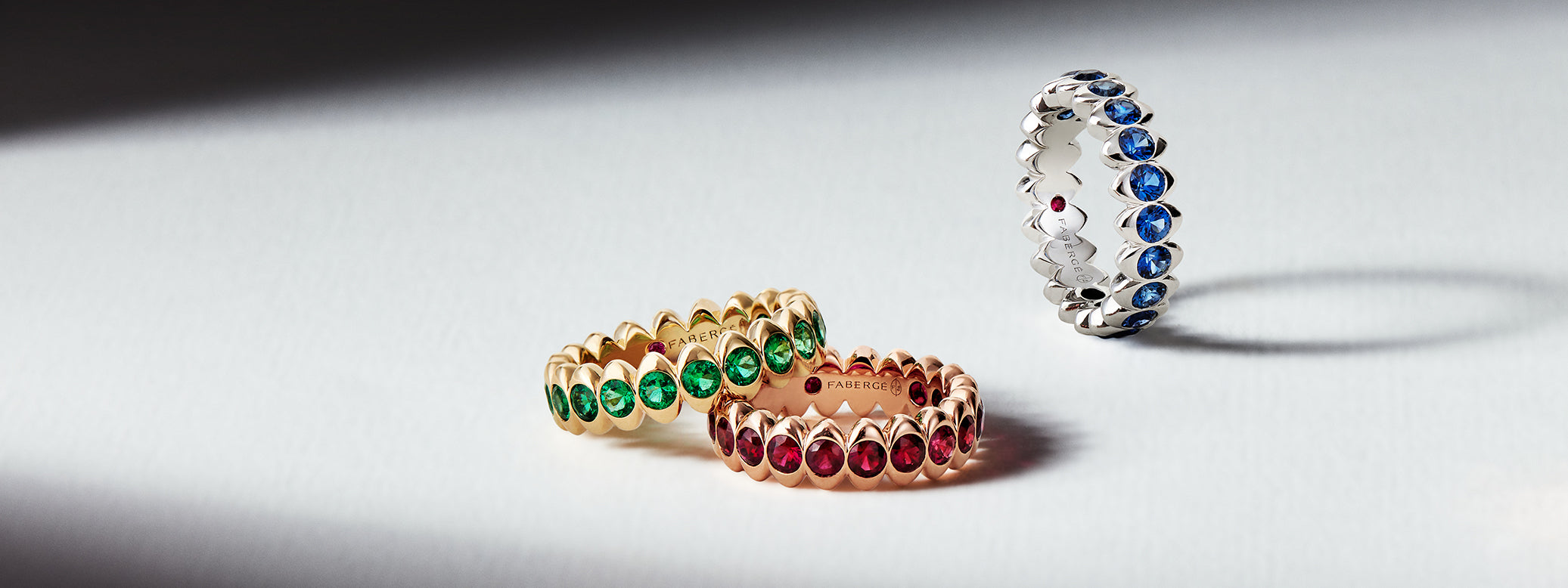 Luxury Rings in Gold, Silver & Rose Gold with Precious Gems | Fabergé