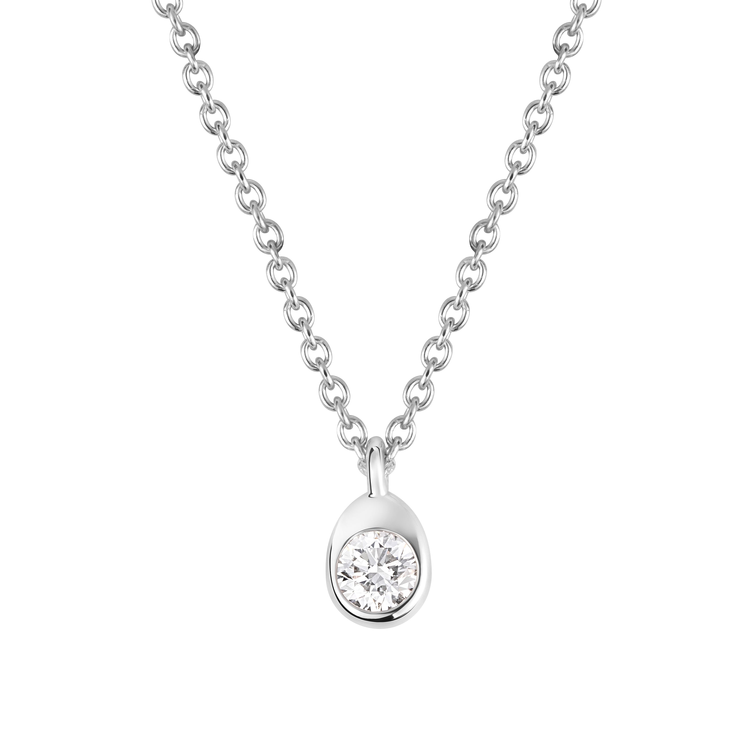 Faberge Diamond Pendant