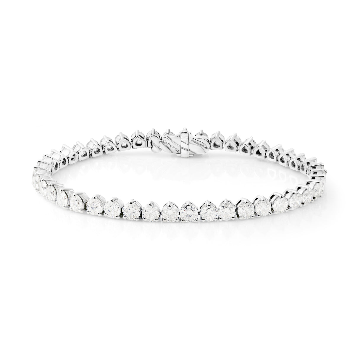 Faberge Diamond Tennis Bracelet 