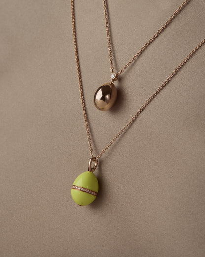 Neon and Essence Egg Pendants