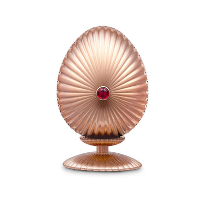 Rose Gold and Ruby ‘180’ Mini Fluted Limited-Edition Egg Objet | Fabergé